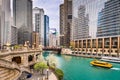 Chicago, Illinois, USA River Royalty Free Stock Photo