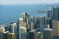 Chicago Lake Front Royalty Free Stock Photo