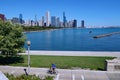 Chicago Lakefront Trail Royalty Free Stock Photo