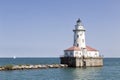 Chicago Light House Royalty Free Stock Photo