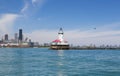 Chicago lighthouse Royalty Free Stock Photo