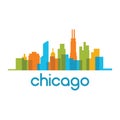 Chicago Logo design template Royalty Free Stock Photo