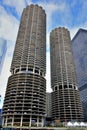 Chicago Marina Towers Royalty Free Stock Photo