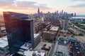 Chicago Marriott aerial image Royalty Free Stock Photo