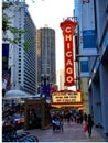 Chicago Theater Sign