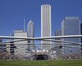 Chicago Millennium park Royalty Free Stock Photo