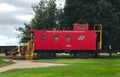 Chicago North Western Railroad Caboose Car