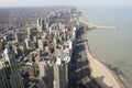 Chicago Northern Shoreline Royalty Free Stock Photo