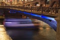 Chicago river bridge