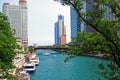 Chicago river scene