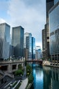 Chicago river Royalty Free Stock Photo