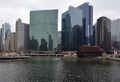 Chicago River Y Royalty Free Stock Photo