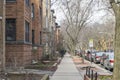 Chicago rowhouse neighborhood