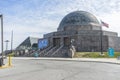 Chicago`s Adler Planetarium & Astronomy Museum and Burnham Harbor in Chicago
