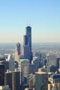 Chicago,Sears Tower Royalty Free Stock Photo