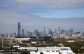 Chicago seen from South Side Royalty Free Stock Photo