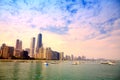 Chicago skyline Royalty Free Stock Photo