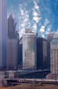 Chicago skyline Royalty Free Stock Photo