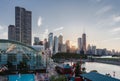 Chicago Skyline Royalty Free Stock Photo