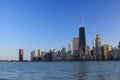 Chicago Skyline from the North Royalty Free Stock Photo