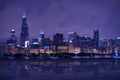 Chicago Skyline Panorama Royalty Free Stock Photo