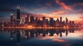 Chicago skyline photography for modern spaces