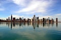 Chicago skyline Royalty Free Stock Photo