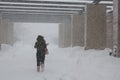 Chicago Storm -- Students at IIT