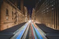 Chicago Subway Train Platform