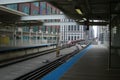 Chicago Train Platform Royalty Free Stock Photo