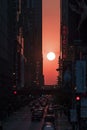 Chicago Henge Royalty Free Stock Photo