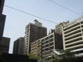 Chicago USA downtown architecture building skyscrapers view day