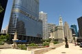 Chicago, USA - June 04, 2018: Trump International Hotel & Tower Royalty Free Stock Photo