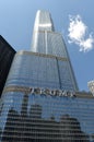 Chicago, USA - June 04, 2018: Trump International Hotel & Tower Royalty Free Stock Photo