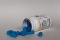 Truvada or PrEP prescription medication for HIV infection and prevention. Modern medicine