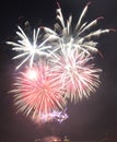 Chicago, USA. 1st January 2017. Fireworks at Navy Pier to welcome 2017 to Chicago