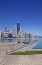 Chicago view Royalty Free Stock Photo
