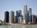 Chicago View From Sears Tower On Sunny Day Royalty Free Stock Photo