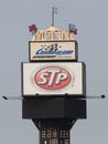 Chicagoland Speedway leader Board Royalty Free Stock Photo