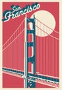 San Francisco California postcard