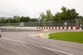 The chicane approaching wall of champions on Circuit Gilles Villeneuve