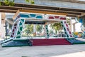 Chicano Park Pavilion/Kiosko Beneath the Coronado Bridge