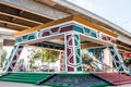 Chicano Park Pavilion/Kiosko Beneath On-Ramp in San Diego