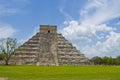 Chichen Itza central pyramid Royalty Free Stock Photo