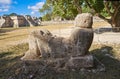 Chichen Itza Chac Mool sculpture Yucatan Royalty Free Stock Photo