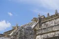 Chichen Itza Colonnade Royalty Free Stock Photo