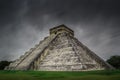Chichen Itza El Castillo Mayan Pyramide in Yucatan Mexico