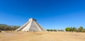 Chichen Itza - El Castillo Pyramid - Ancient Maya Temple Ruins in Yucatan, Mexico