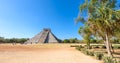 Chichen Itza - El Castillo Pyramid - Ancient Maya Temple Ruins in Yucatan, Mexico