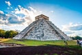 Chichen Itza, Mexico - November 15, 2010. Archaelogical area of famous Mexican pyramid Chichen-Itza